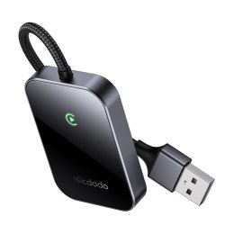 Bezprzewodowy adapter CarPlay z kablem USB McDodo CA-7210 czarny