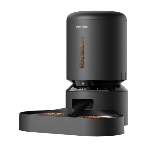 Dozownik kamy z kamerą Petlibro Granary z podwójną misą, 5L (czarny)