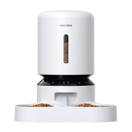 Dozownik karmy Petlibro Granary z podwójną miską, Wifi, 5L(biały)