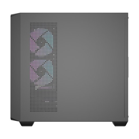 Obudowa komputerowa DARKFLASH DS900WD + 4 wentylatory (czarna)