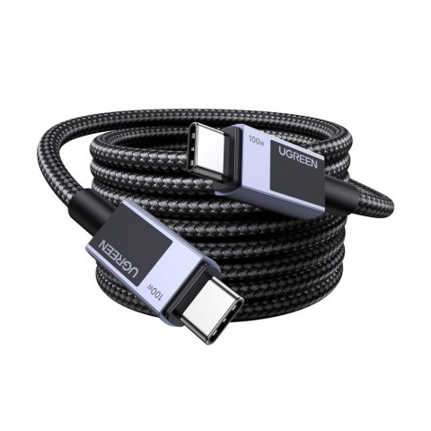 Kabel UGREEN L512 USB-C-USB-C 1m 5A (gwiezdna szarość)