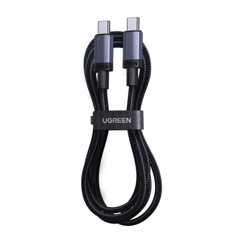 Kabel UGREEN L528 USB-C-USB-C 0.5m 100W (szary)