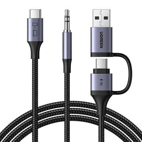 Karta dźwiękowa Ugreen CM772, USB-C do 3.5mm + USB-C/A