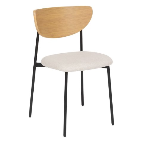 Krzesło do jadalni brązowe Jaisa