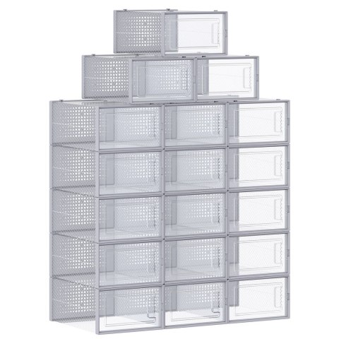 Pudełka na buty zestaw 18 szt.