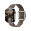 Pasek w kolorze szarobrązowym z klamrą nowoczesną do koperty 42 mm - rozmiar L