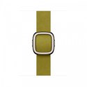Pasek w kolorze zieleni Chartreuse z klamrą nowoczesną do koperty 42 mm - rozmiar L
