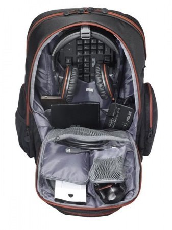 Plecak ASUS ROG NOMAD Backpack Czarny 90XB0160-BBP000 (maks.17"/Czarny)