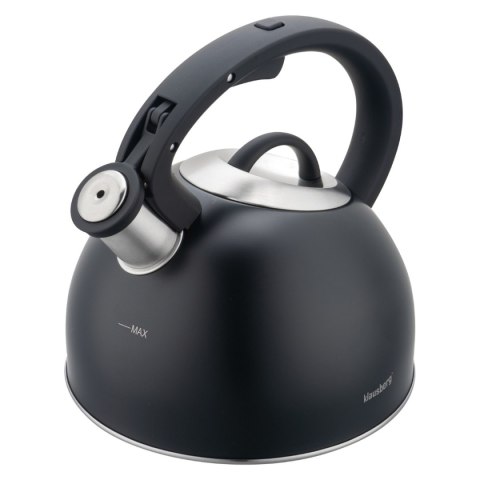 CZAJNIK STALOWY Z GWIZDKIEM 2,5L KLAUSBERG KB-7911