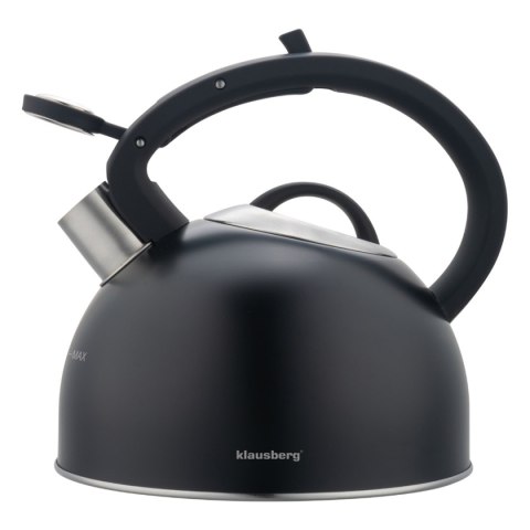 CZAJNIK STALOWY Z GWIZDKIEM 2,5L KLAUSBERG KB-7911