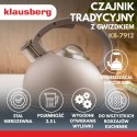 CZAJNIK STALOWY Z GWIZDKIEM 2,5L KLAUSBERG KB-7912