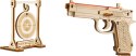 Drewniane Puzzle 3D - Pistolet The Legend BRT-9