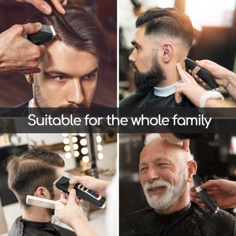 Maszynka do strzyżenia włosów z wyświetlaczem LED, AIGOSTAR