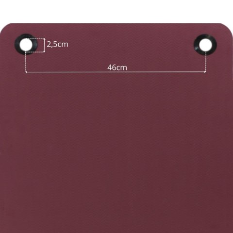 MATA FITNESS KLUBOWA Z OTWORAMI 120x60x2CM ENERO FIT