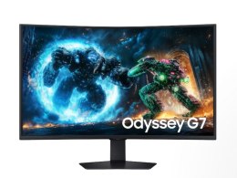 Monitor 37 cali Odyssey G7 G75F VA 3840 x 2160 UHD 16:9 2xHDMI 1xDP 1xUSB-B 2xUSB-A 1ms 165Hz zakrzywiony 3Yd2d (LS37FG750EUXEN)