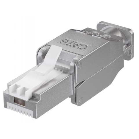 INTELLINET Wtyk RJ45 samozaciskowy C6 STP IWP-8P8C-TLS6T
