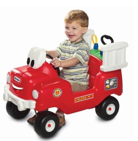 Jeździk Spray & Rescue Fire Truck