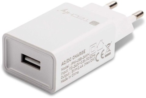 Ładowarka TECHLY IPW-USB-24WH(1x USB Typ A\5V)