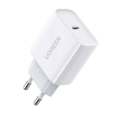 Ładowarka sieciowa UGREEN CD137 20W USB-C PD3.0 (biała)