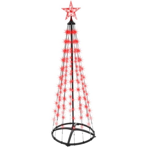 CHOINKA DEKORACYJNA 154LED RGB 150CM BLACK