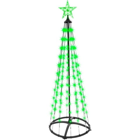 CHOINKA DEKORACYJNA 154LED RGB 150CM BLACK