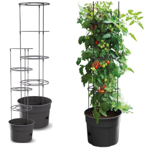 DONICZKA DO SADZENIA POMIDORÓW Z DRABINKĄ POJEMNOŚĆ 12L