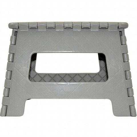 STOŁEK TABORET ANTYPOŚLIZGOWY SKŁADANY SZARY