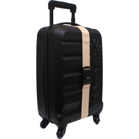 UNIWERSALNY PAS ZABEZPIECZAJĄCY DO WALIZKI SPINAJĄCY 180x5CM NA SZYFR PROWORLD BEŻ