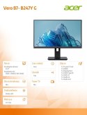 Monitor 24 cale B247YGBMIPRZX IPS FHD HDMI VGA DP