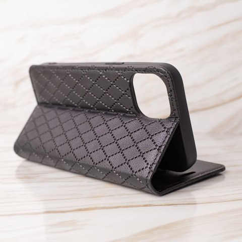 Etui Smart Caro do iPhone 16 Plus 6,7" czarne