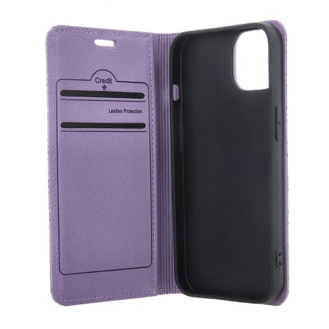 Etui Smart Caro do iPhone 16 Pro Max 6,9" fioletowe