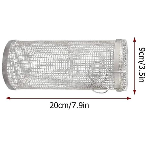 KOSZYK DO GRILLOWANIA WARZYW 9x9x20CM