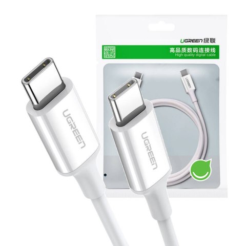 Kabel UGREEN US264 USB-C-USB-C 1.5m (biały)