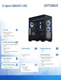 Komputer E-Sport GB650T-CR5 Ryzen 7 7800X3D/32GB/1TB/RX 9070 OC 16GB/W11H