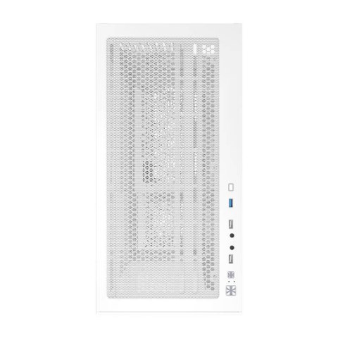 Obudowa komputerowa Darkflash C218M + 6 wentylatorów ARGB (biała)
