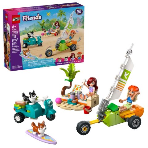 LEGO FRIENDS Przygoda z surfującymi psami i skuterem 42641