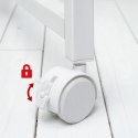 Biurko mobilne MC-126W 50 kg Białe