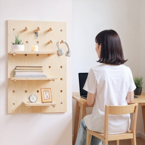 Drewniana tablica, organizer MC-130 WD