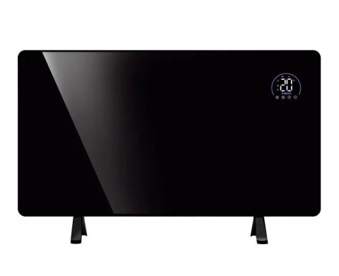 Grzejnik elektryczny na podczerwień czarny MUG-23