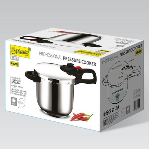 Szybkowar / garnek ciśnieniowy 6l, 22cm, 80kPa MR-2902