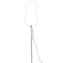 NEON BAŁWAN BIAŁY 81 LED NA BATERIE 14,5x96CM LUCA