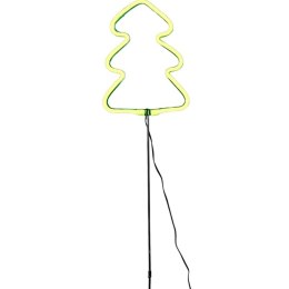 NEON CHOINKA ZIELONA 87 LED NA BATERIE 16x91CM LUCA