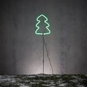 NEON CHOINKA ZIELONA 87 LED NA BATERIE 16x91CM LUCA