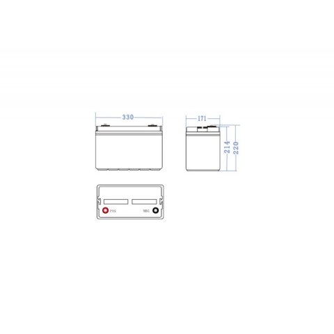 Akumulator AGM 12V 90Ah