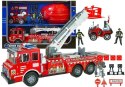 Duży Zestaw Straż Pożarna Wóz Strażacki Figurki Quad Kask Dla Dziecka