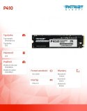 Dysk SSD 2TB P410 PCIe M.2 Gen4 x4 NVMe 1.4 2280 5000/4500MB/s