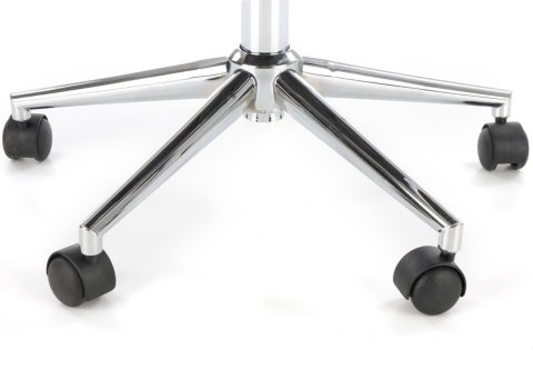 Fotel obrotowy Gonzo Velvet popielaty Wyposażony w mechanizm TILT, obicie wykonane z wysokiej jakości welurowej tkaniny, fotel d