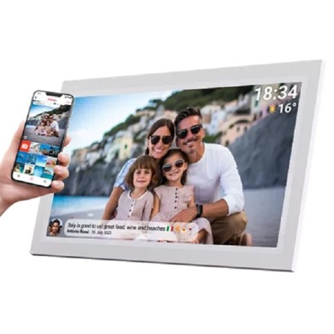 Ramka cyfrowa DENVER Z FRAMEO (15.6" /1920 x 1080/Biały)