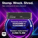Dysk SSD T710 4TB M.2 NVMe 2280 PCIe 5.0 14500/13800 radiator