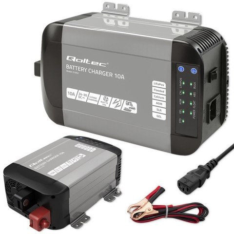 Inteligentna ładowarka Monolith do akumulatorów LiFePO4 AGM GEL SLA | 10A | 24V